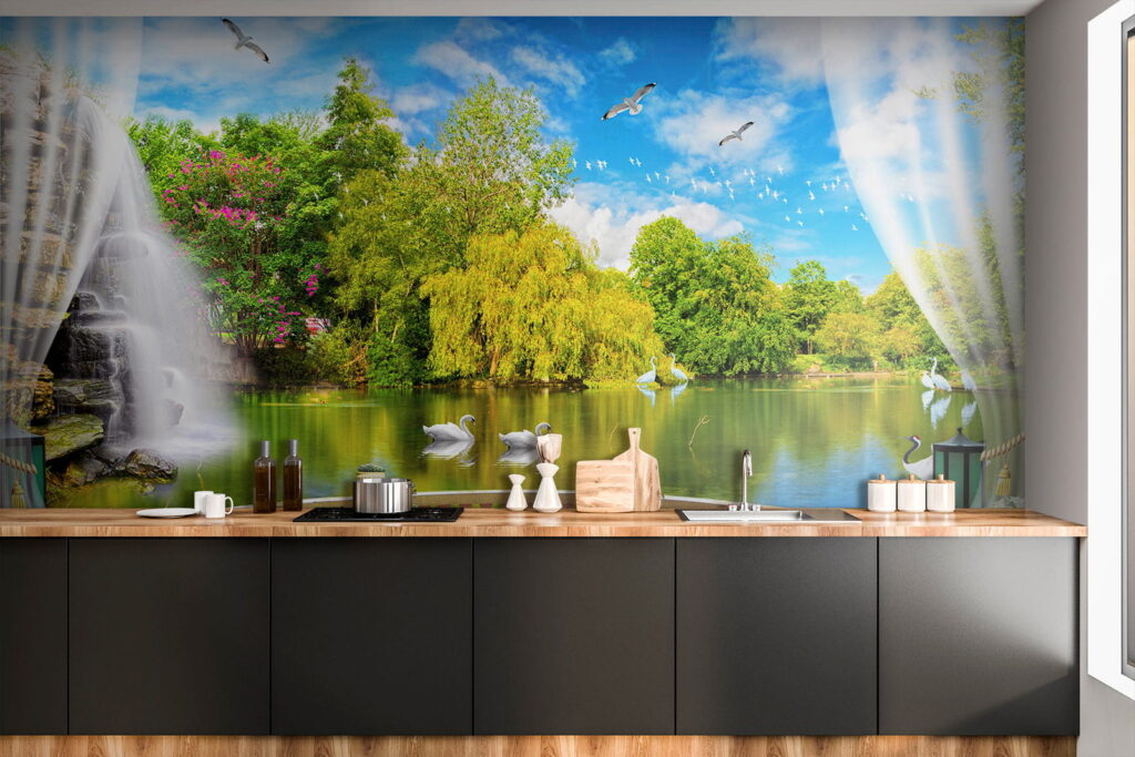 u18753pik3 1024x683 - Kilátás egy tóra madarakkal és fákkal - tegory