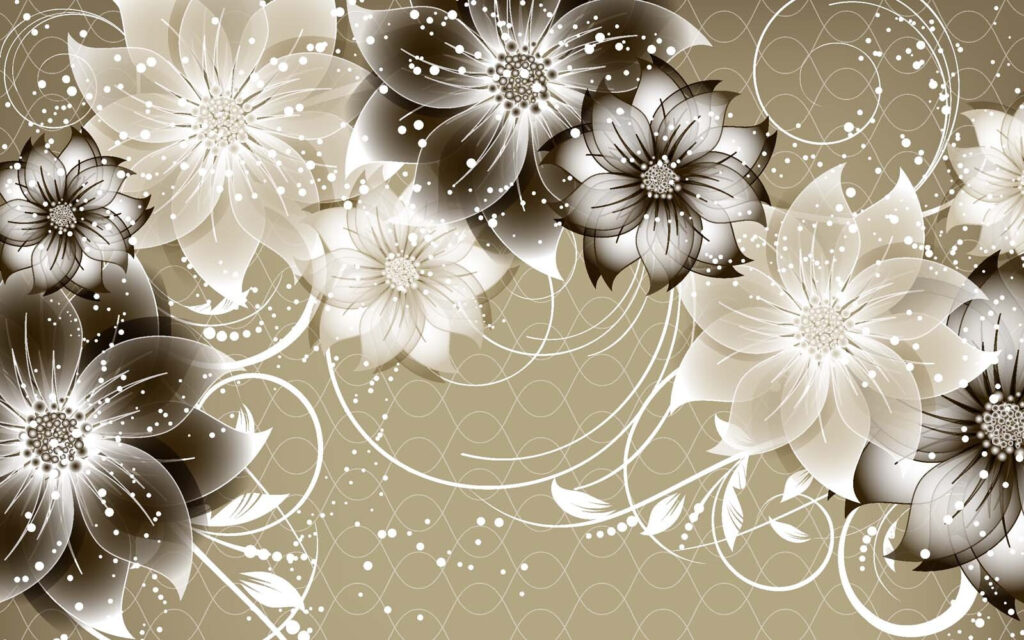 Elegáns virágos design lágy árnyalatokkal Elegáns virágos design lágy árnyalatokkal