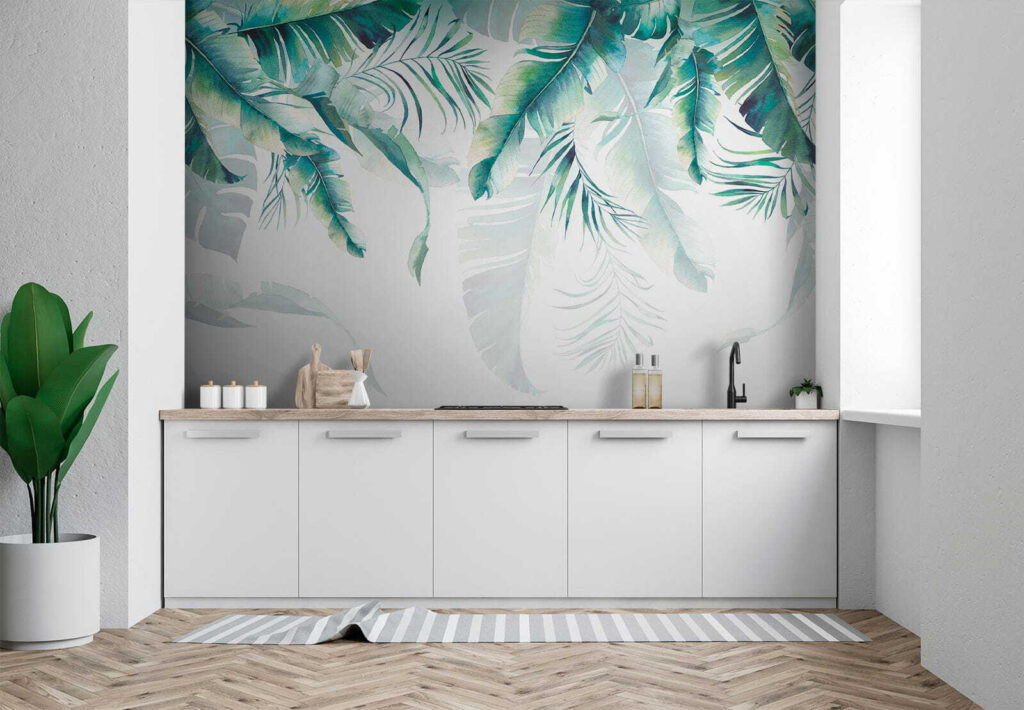 Group of green leaves