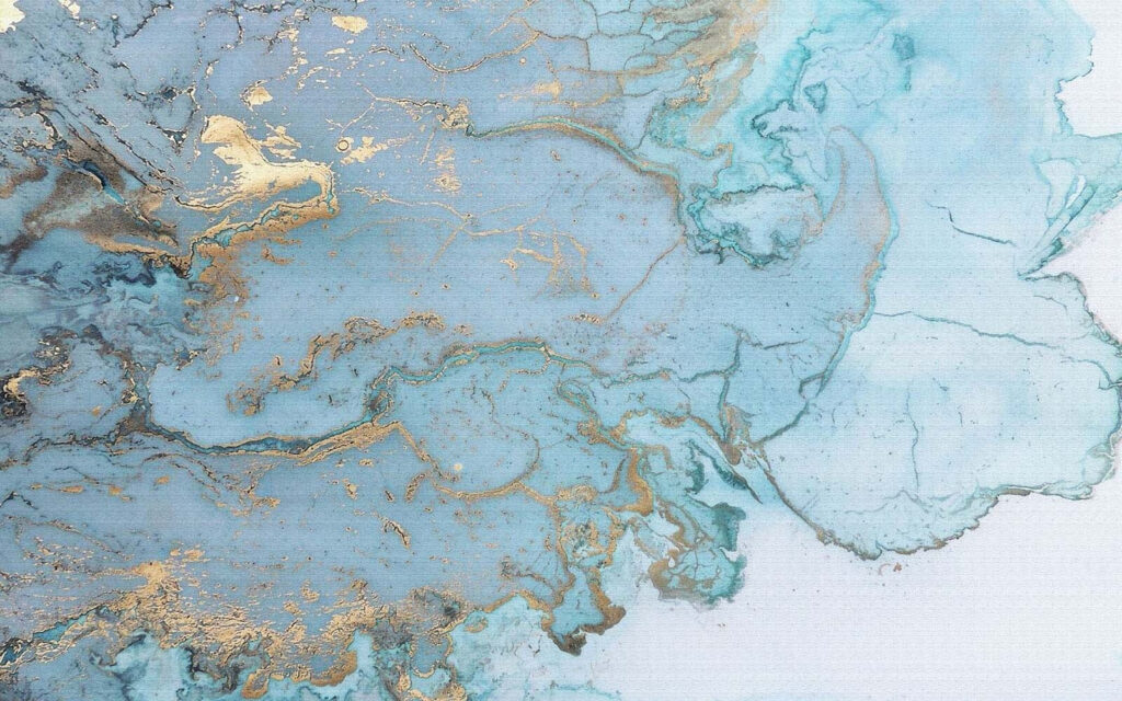 Elegáns absztrakt Aqua és fémes művészet Elegáns absztrakt Aqua és fémes művészet