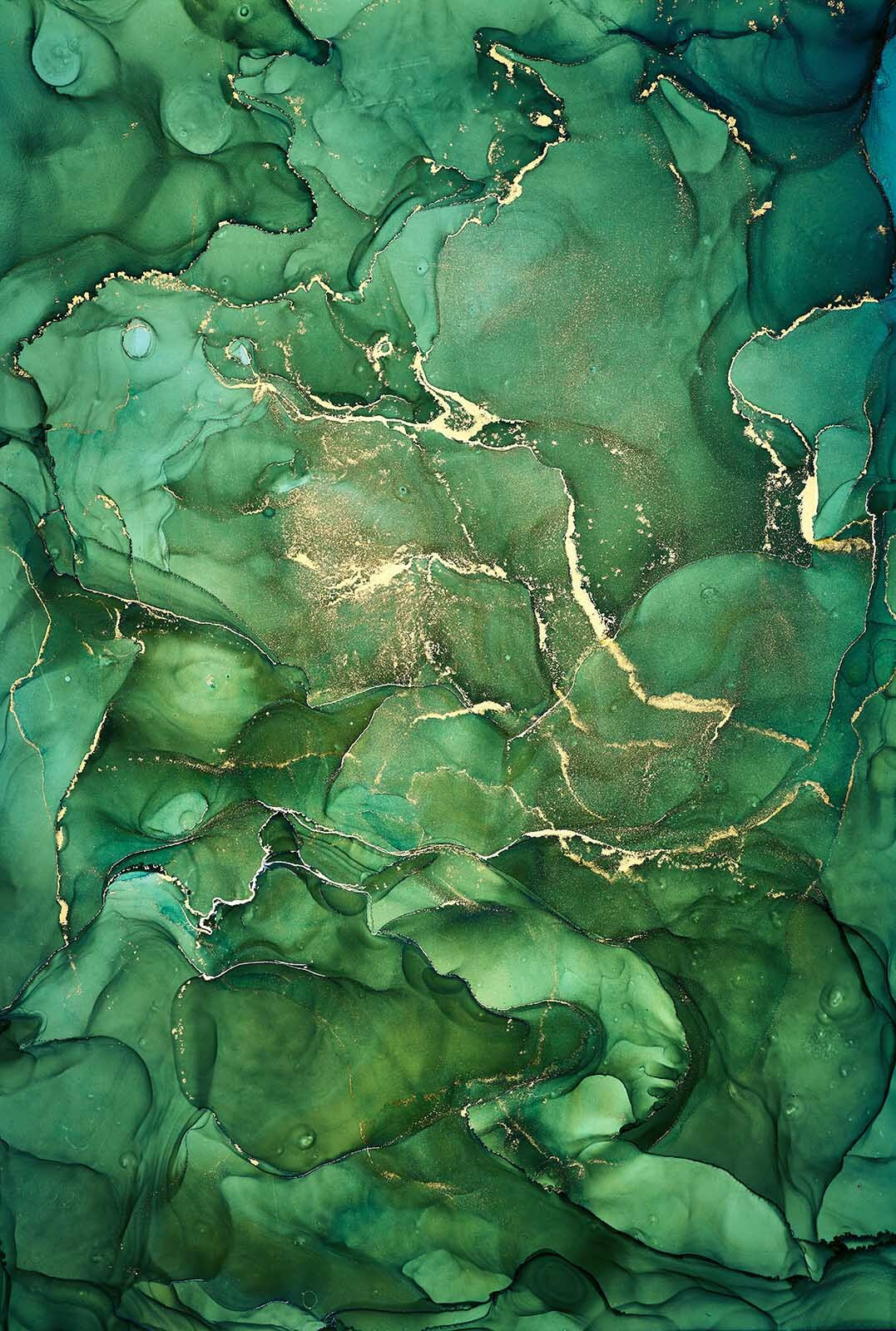 u07507p - Mélyzöld árnyalatok absztrakt rétegei - tegory