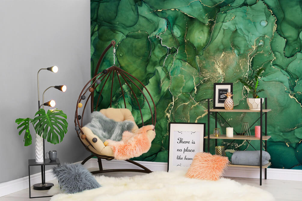 u07507pig1m - Mélyzöld árnyalatok absztrakt rétegei - tegory