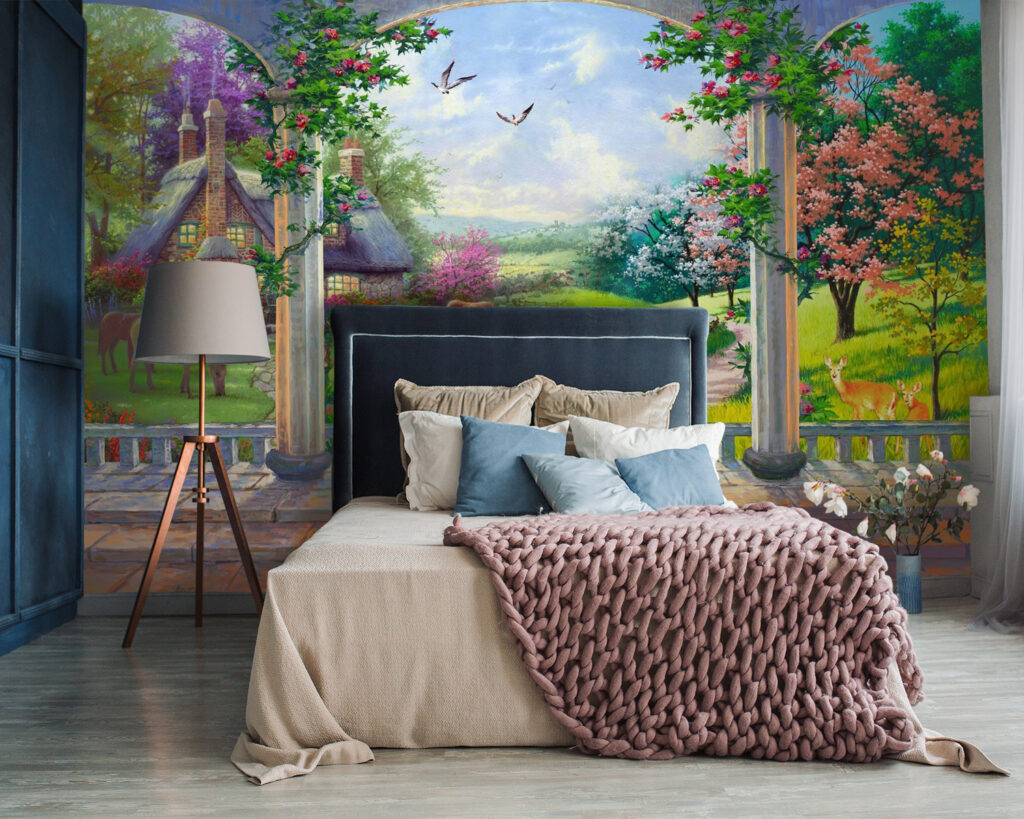 Festmény egy tájkép egy lóval és egy házzal u09760pib87 1024x819 - Festmény egy tájkép egy lóval és egy házzal - tegory