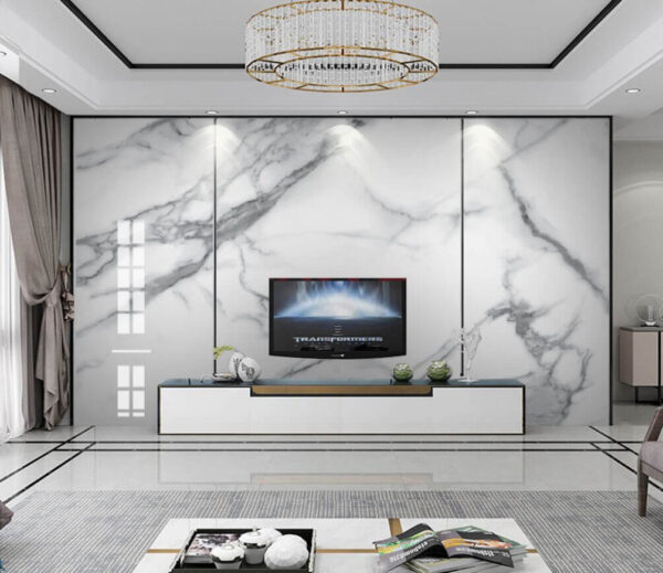 Fotótapéta Fotótapéta Fehér márvány fekete erezettel (Cikkszám: u19476)