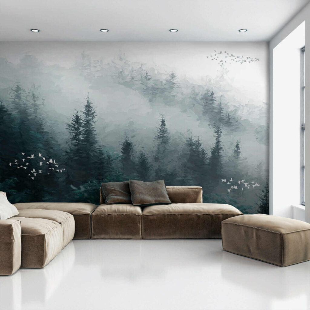 Ködös erdő, madarak repülnek u23921pig1 1024x1024 - Ködös erdő, madarak repülnek - tegory