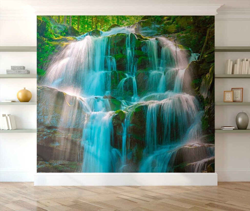 Waterfall in the woods