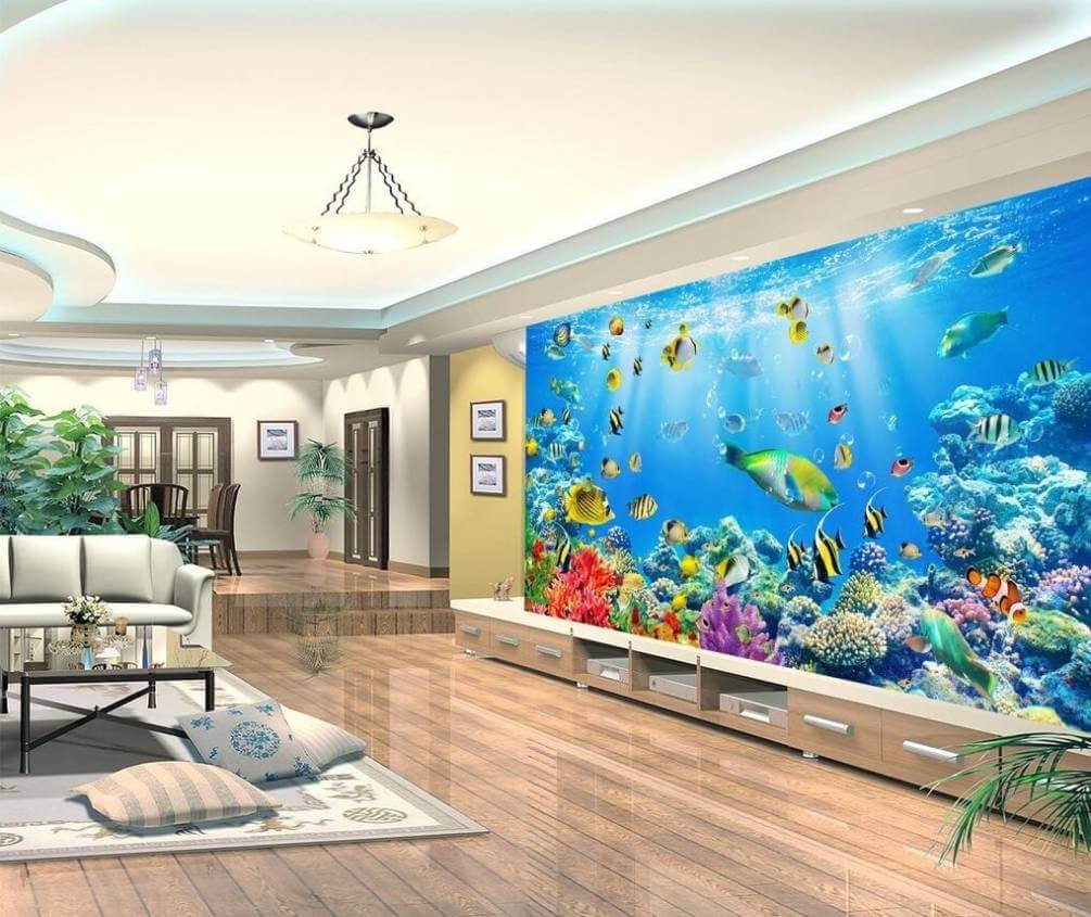 Halak csoportja úszik a vízben u26629pig1m - Halak csoportja úszik a vízben - tegory