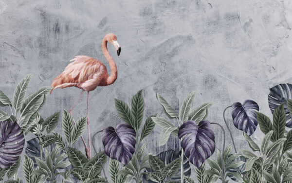 Flamingó és növények Flamingó és növények