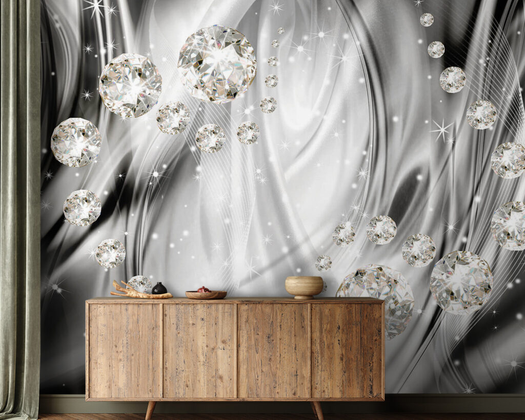 Elegant patterns with sparkling accents Elegant patterns with sparkling accents