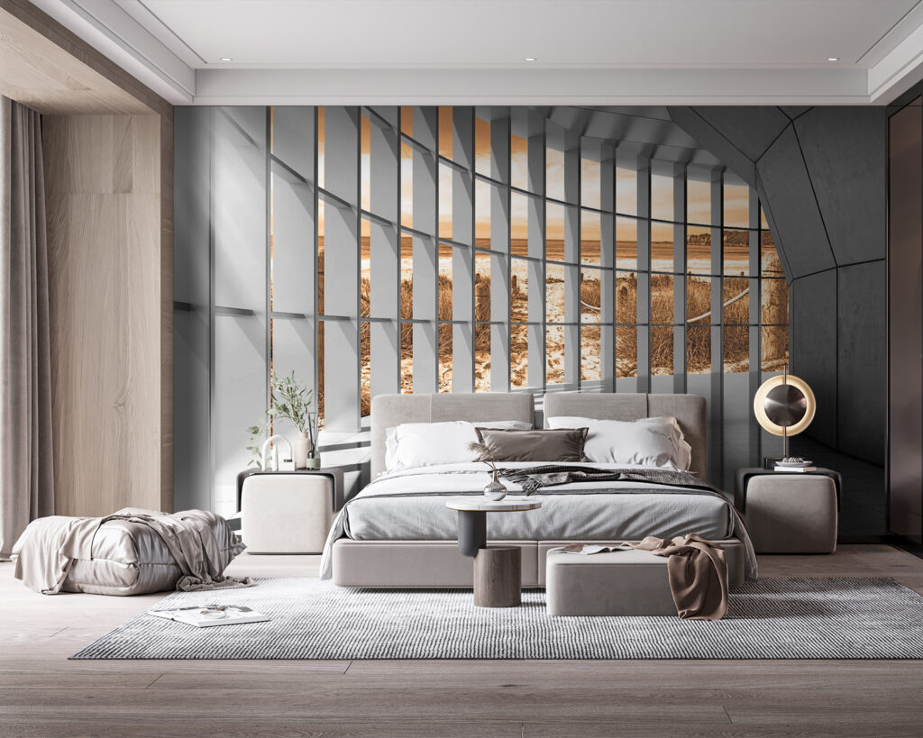 Large room with windows