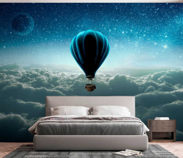 Hőlégballon az égen Hőlégballon az égen