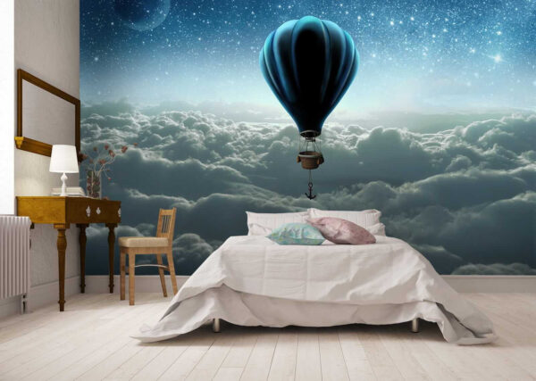 Hőlégballon az égen Hőlégballon az égen