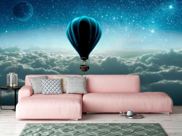 Hőlégballon az égen Hőlégballon az égen