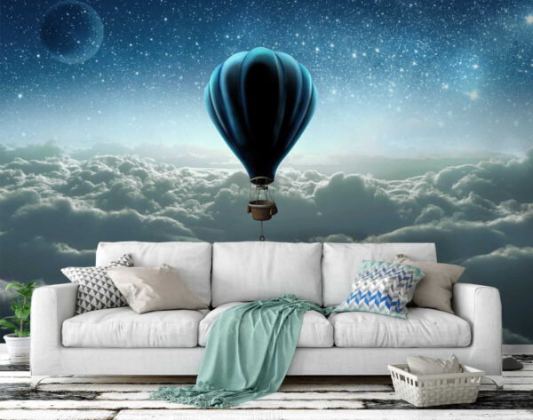 Hőlégballon az égen Hőlégballon az égen