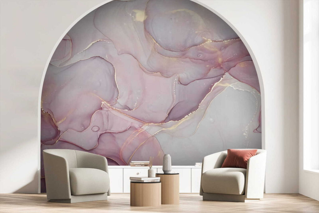 Soft pastel hues intertwine gracefully Soft pastel hues intertwine gracefully