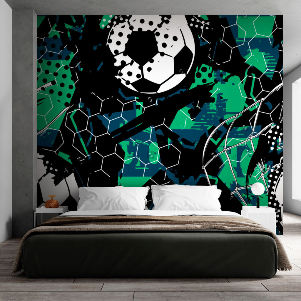 Pattern of football balls Pattern of football balls