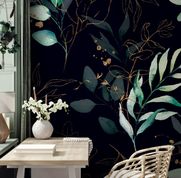 Fotótapéta Fotótapéta Levelek és ágak mintázata (Cikkszám: u73609)