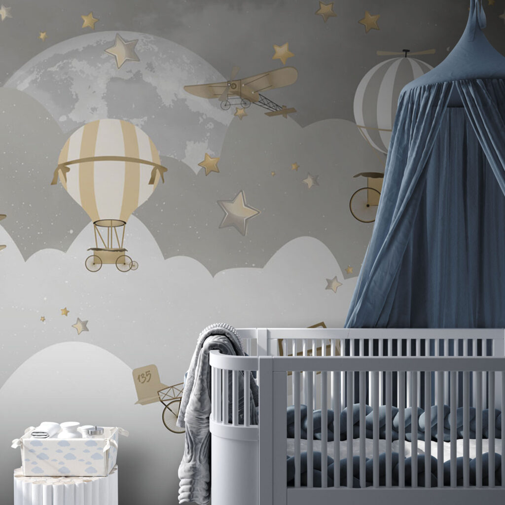 Group of airplanes in the sky Group of airplanes in the sky