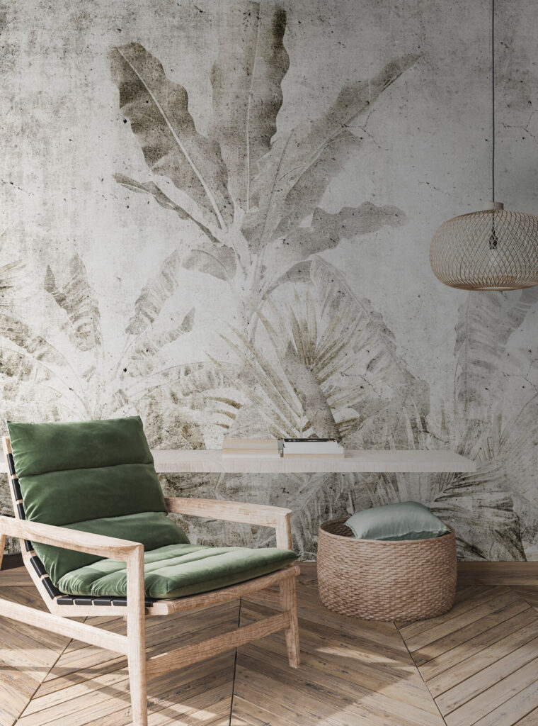 Faded leaves on a textured background Faded leaves on a textured background