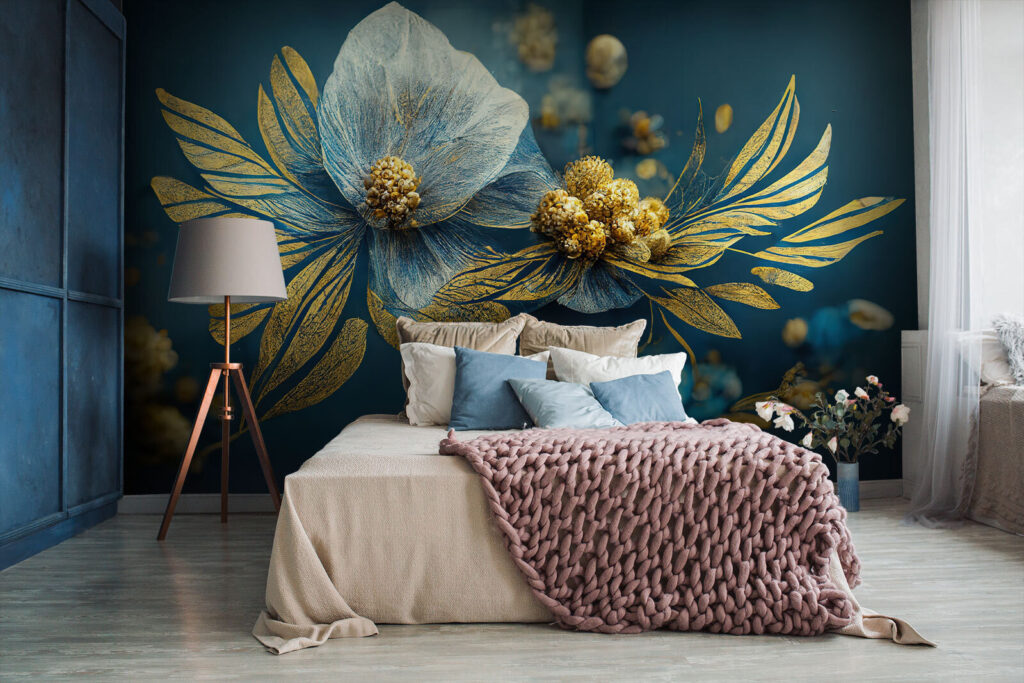 Ethereal blossoms in midnight dreams