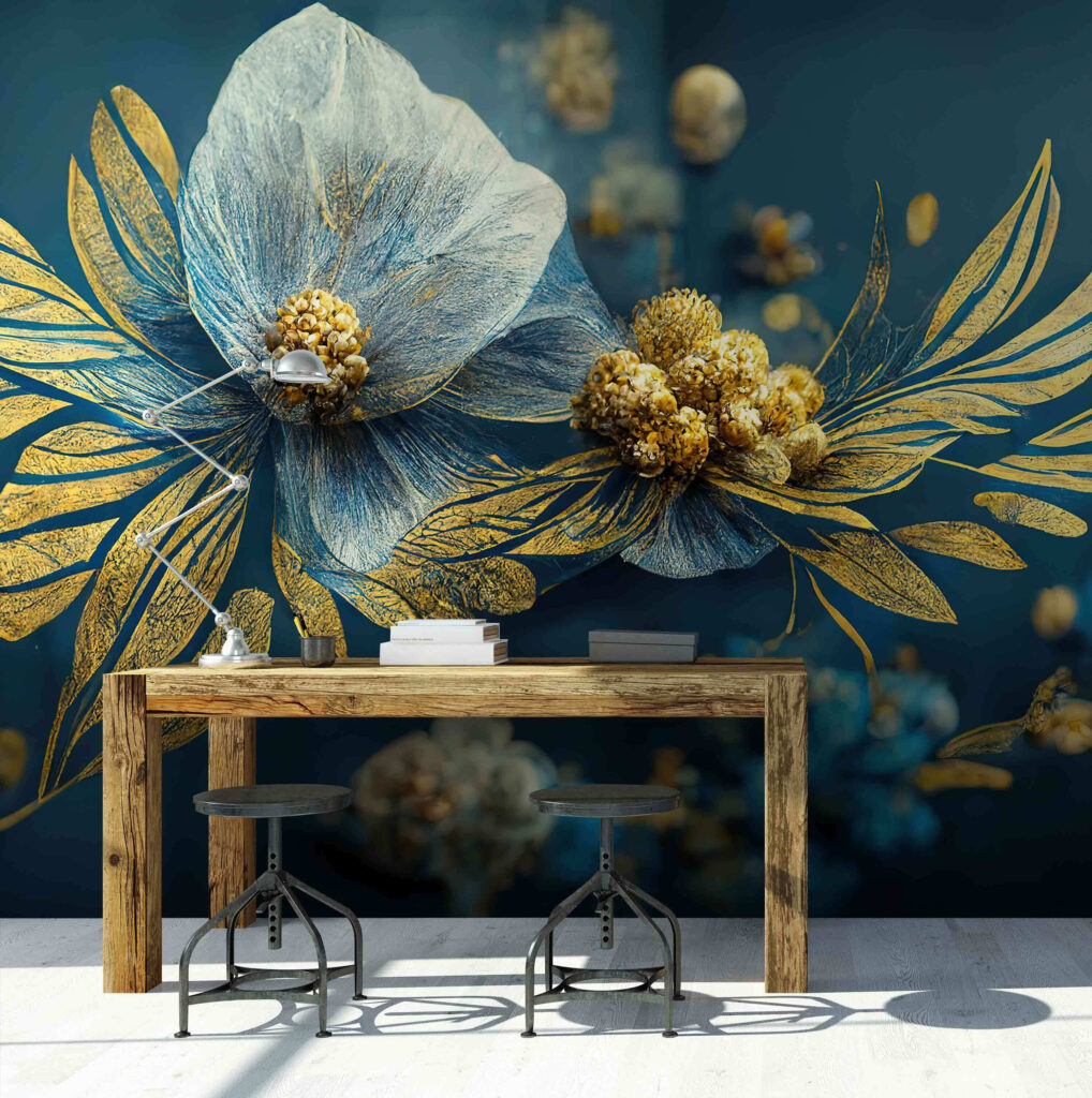 Ethereal blossoms in midnight dreams