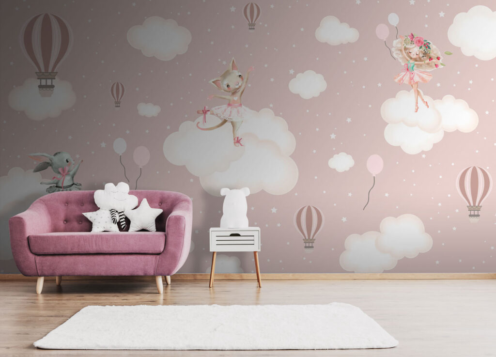 Cat in a tutu on a cloud Cat in a tutu on a cloud