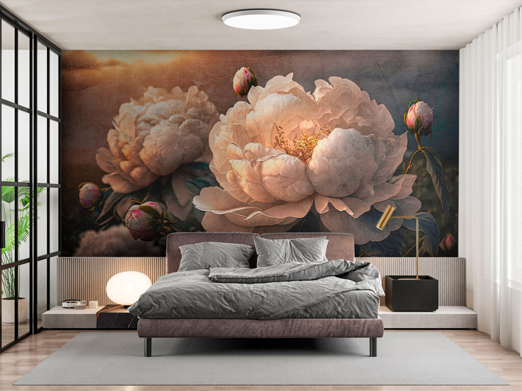 Elegant blooms in soft light