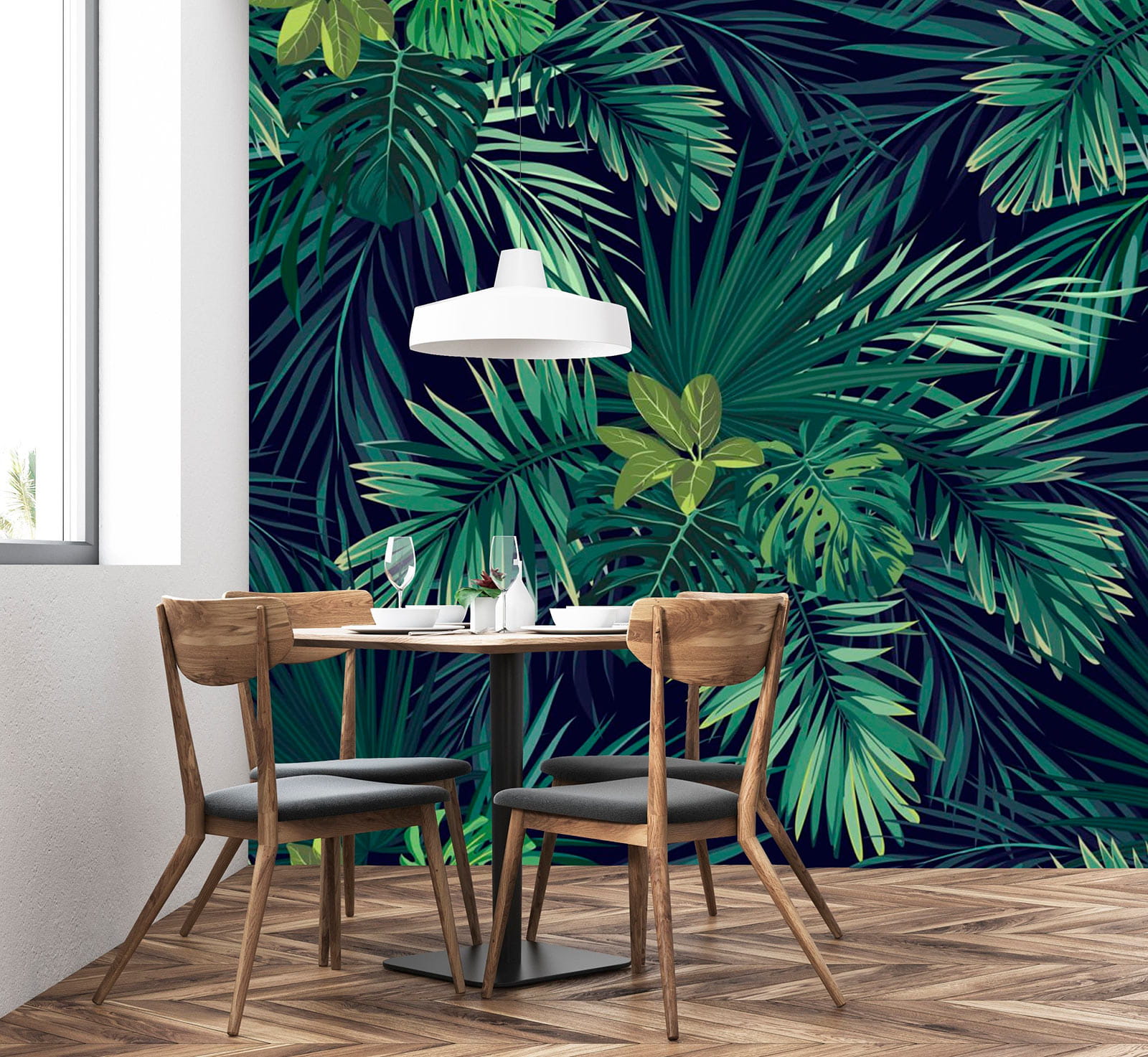 u79672piq1m - Zöld levelek mintája - tegory