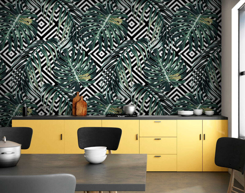 Levelek mintája fekete-fehér háttéren u79688pik1m 1024x810 - Levelek mintája fekete-fehér háttéren - tegory