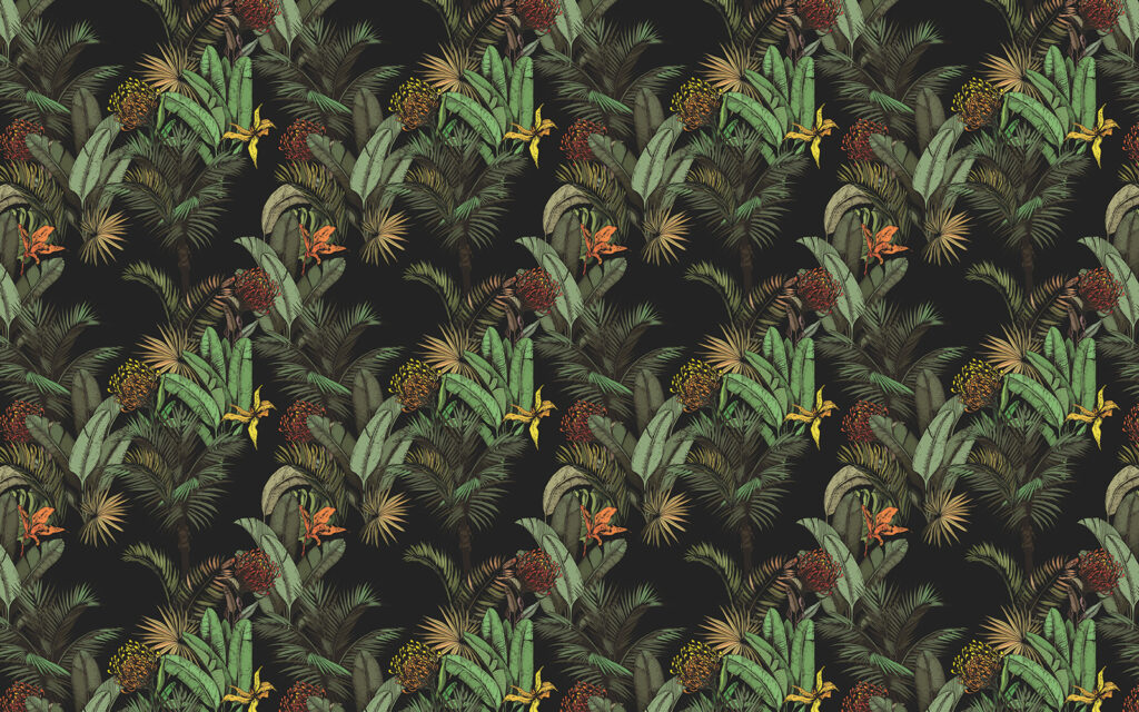 Pattern of tropical plants