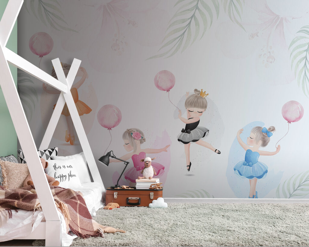 Group of girls in tutu dresses