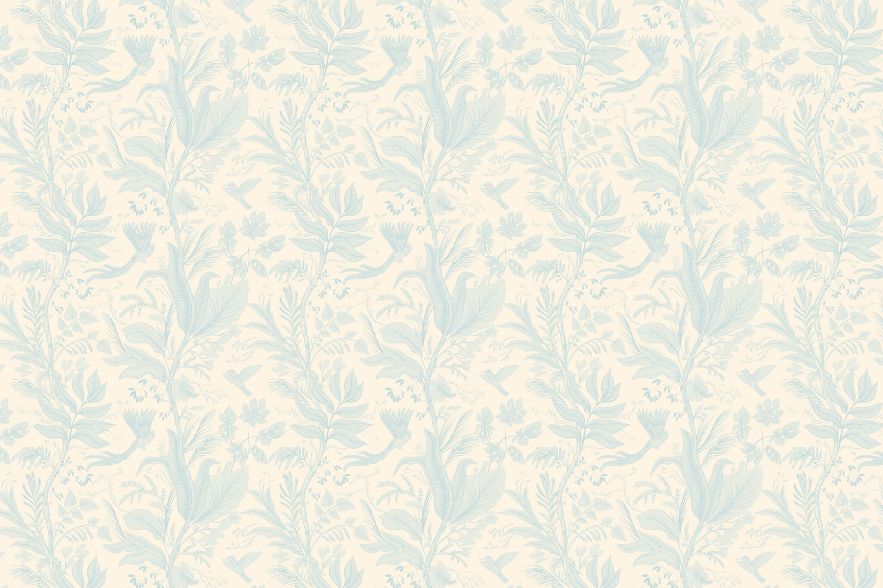 u98618p - Virágok és madarak mintája - tegory