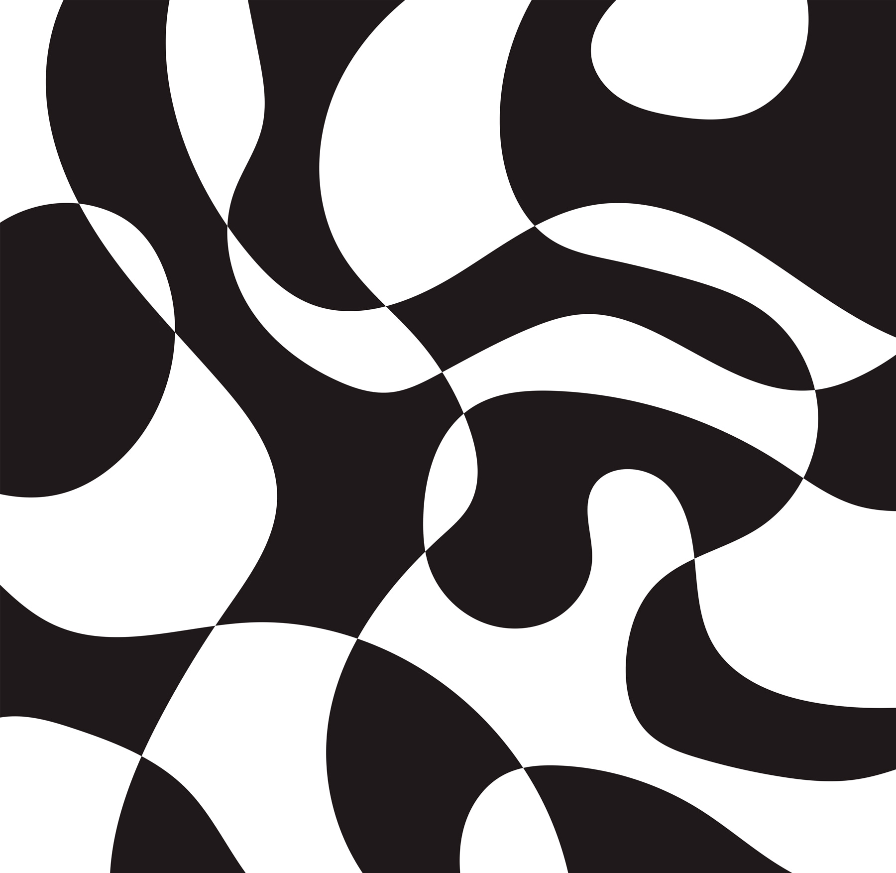 A black and white pattern A black and white pattern