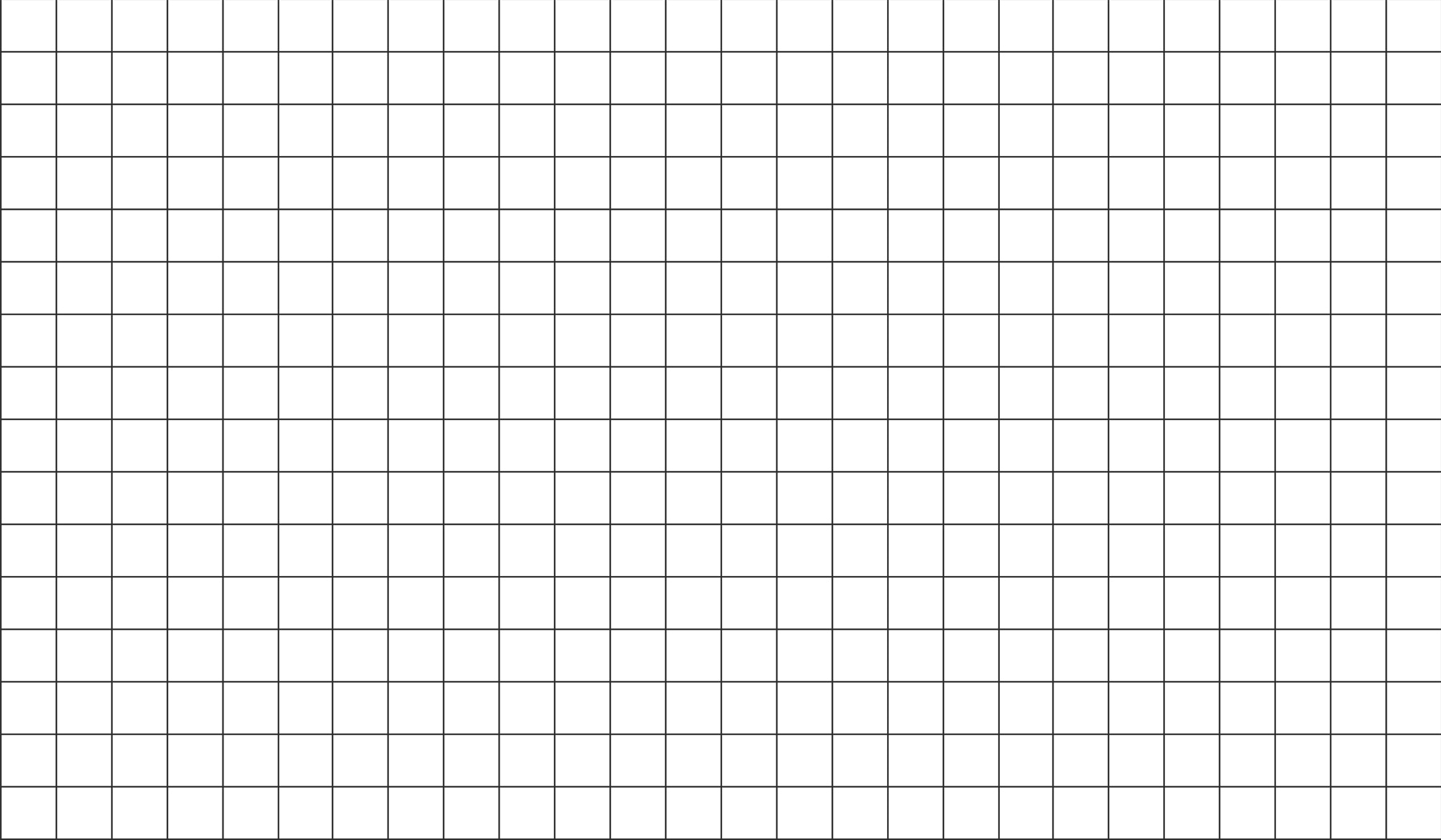A grid of white squares