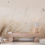 Fotótapéta Egy madár a fűben