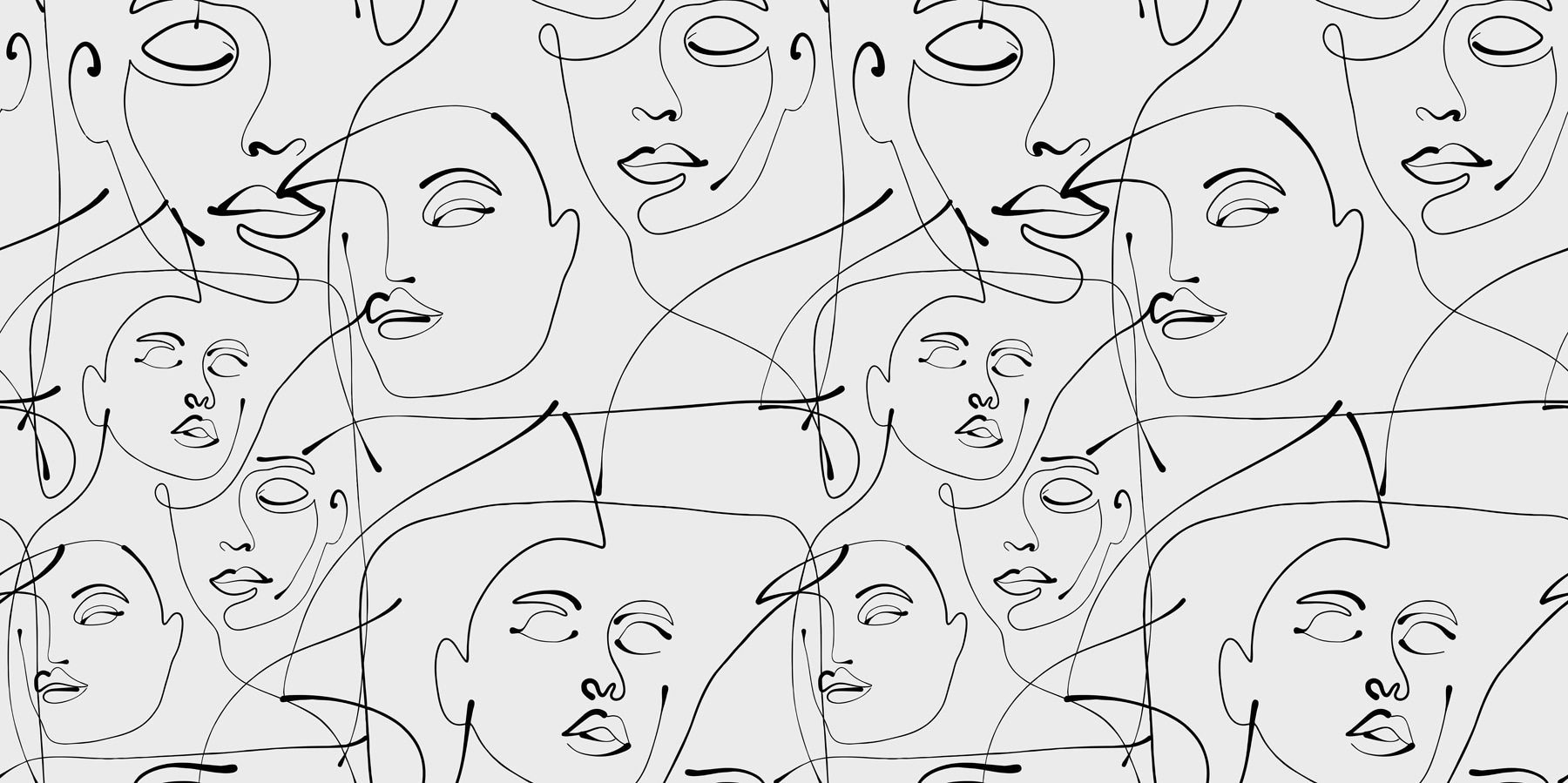 A pattern of black lines on a white background A pattern of black lines on a white background