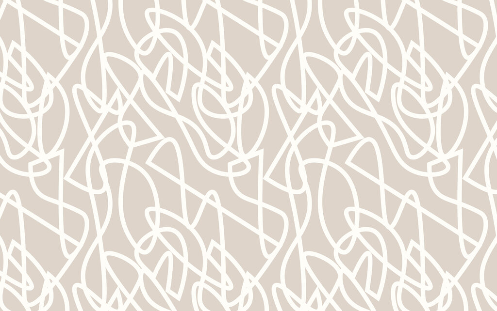 A white lines on a beige background A white lines on a beige background