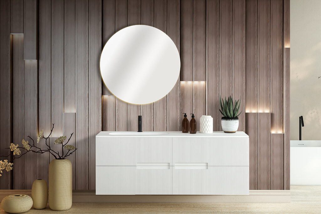 A wall with lights on A wall with lights on