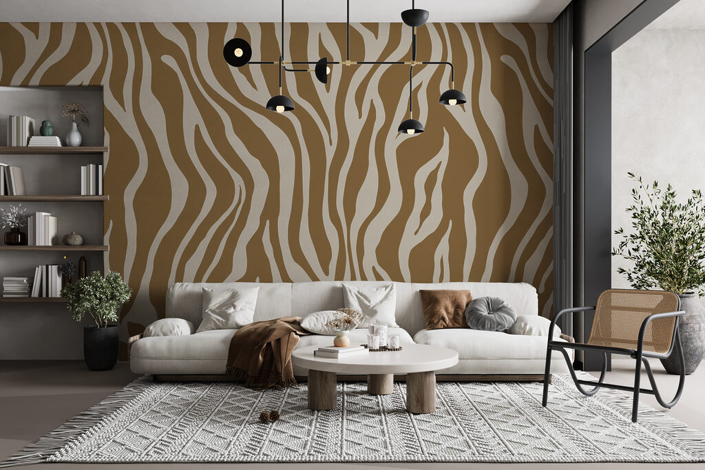 A close up of a pattern