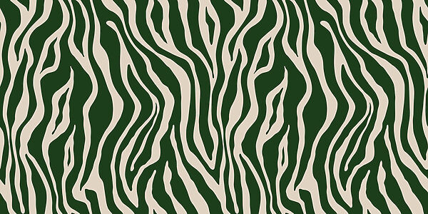 A green and white zebra print A green and white zebra print