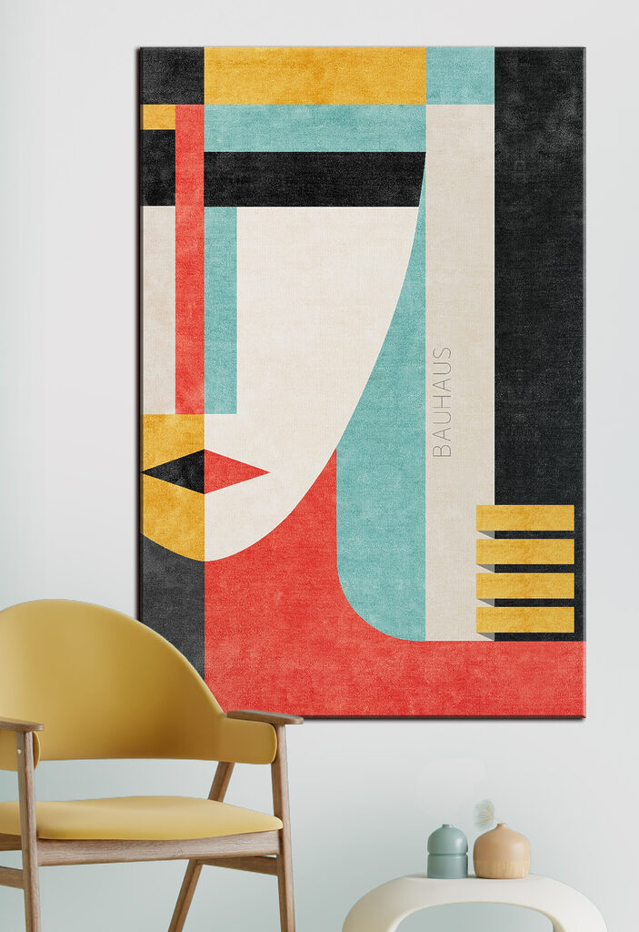 A colorful art piece with text A colorful art piece with text