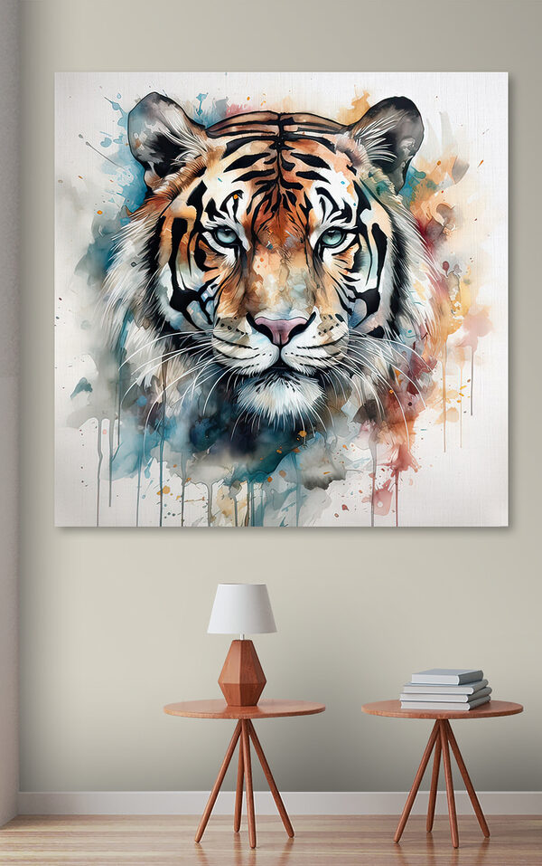 Egy tigris festménye Egy tigris festménye