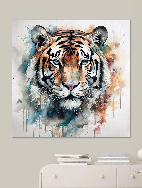 Egy tigris festménye Egy tigris festménye