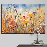 Vászonképek Virágok akvarell festménye