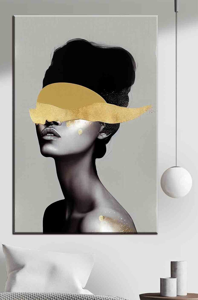 Elegance veiled in mysterious shimmer