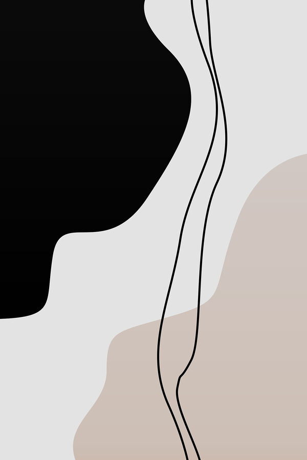 A black and white image of a necklace A black and white image of a necklace