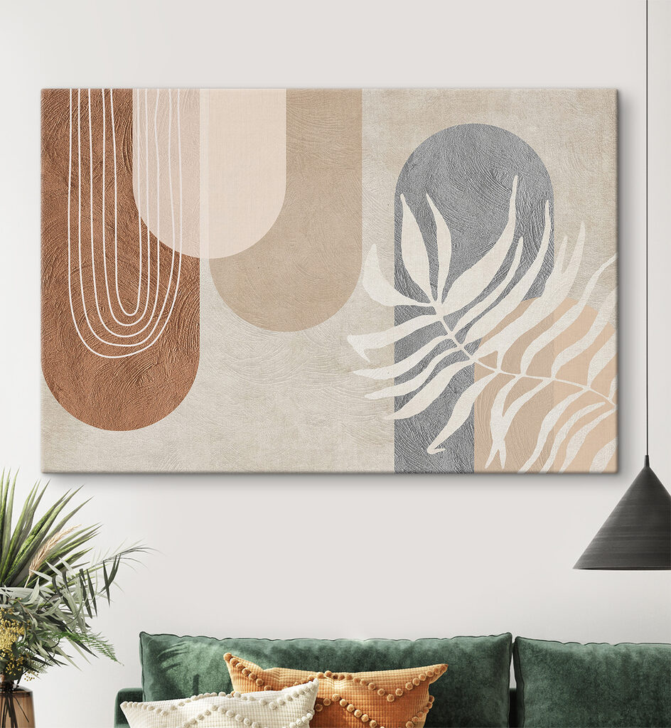 A close up of a wall