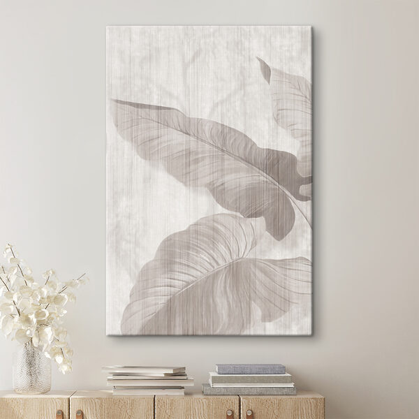 Elegant leaves in soft tones