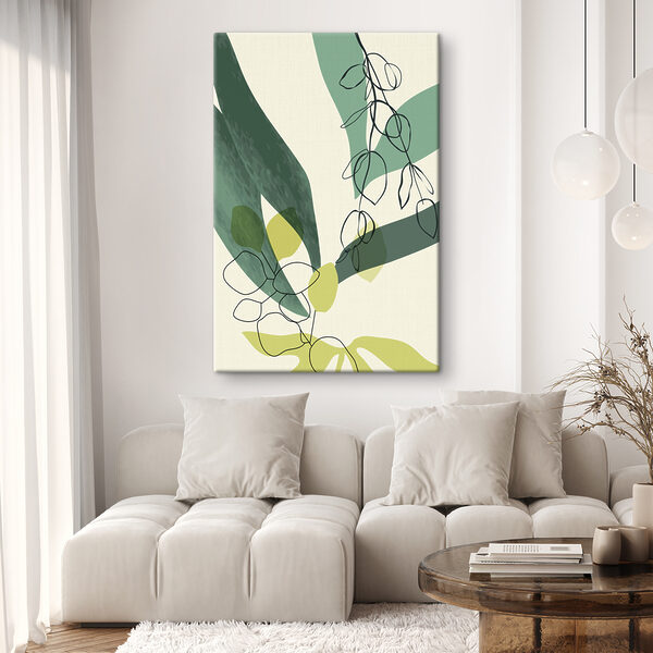 A drawing of a plant