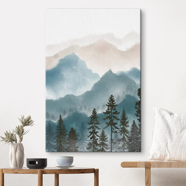 Vászonképek Vászonképek Hegyek és fák tája (Cikkszám: s36607)